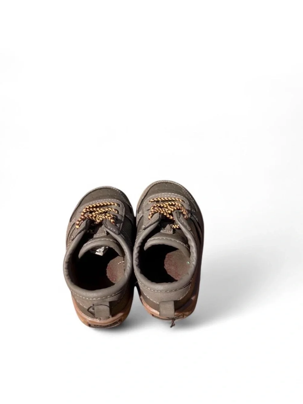 OshKosh B'gosh Taupe Sneakers with Tan Sole New